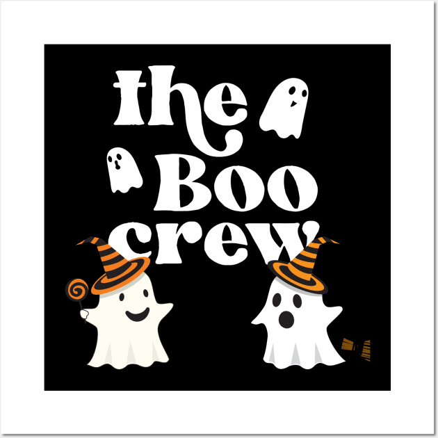 The Boo Crew - Halloween Couple Wall Art by Barts Arts